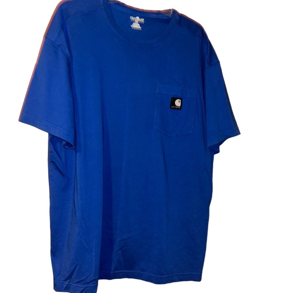 Carhartt LOOSE FIT SHORT-SLEEVE POCKET T-SHIRT blue XL men